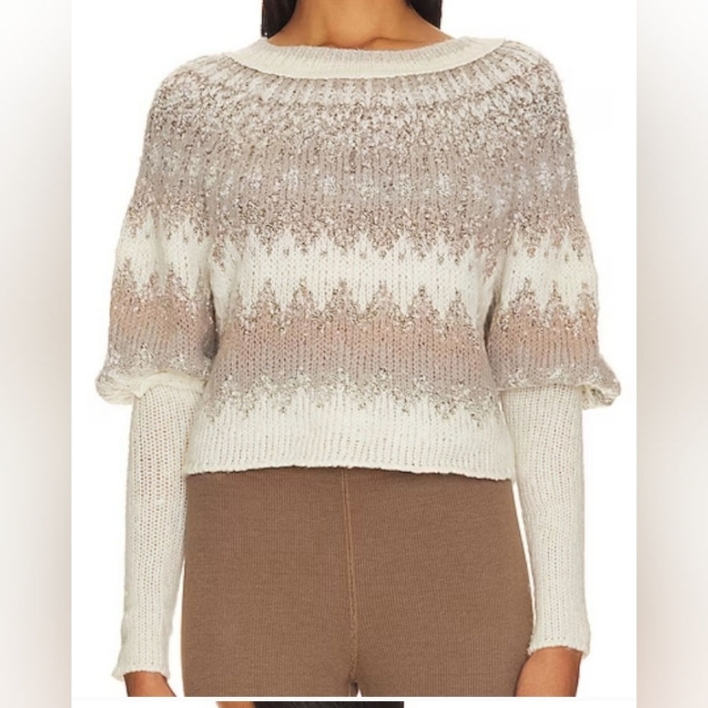 Free People Home for the Holidays sweater